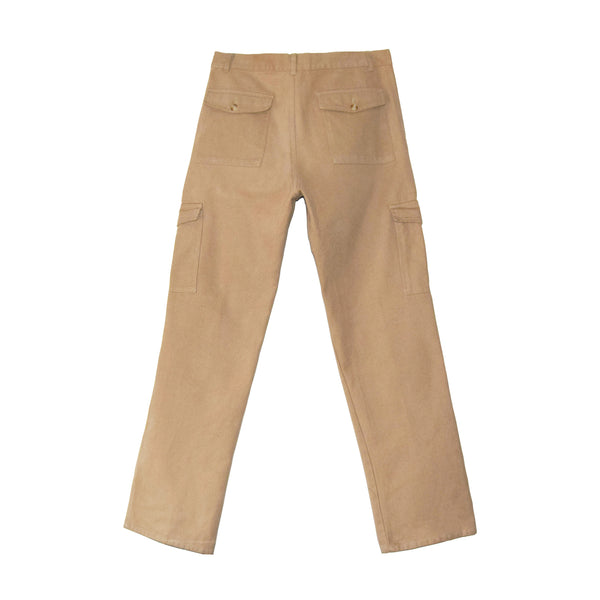 PANTALONI CARGO "TWILL BEIGE"