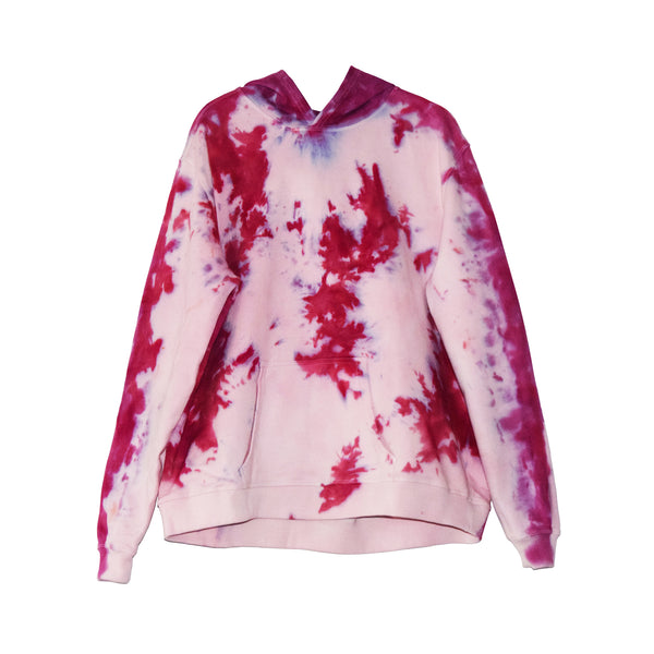 FELPA CON CAPPUCCIO LATINO GVNG "BLOOM"