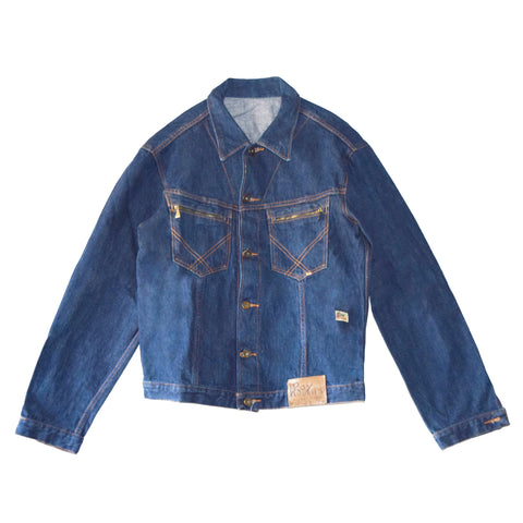 GIACCA DENIM BLU SCURO "ROY ROGERS VINTAGE"