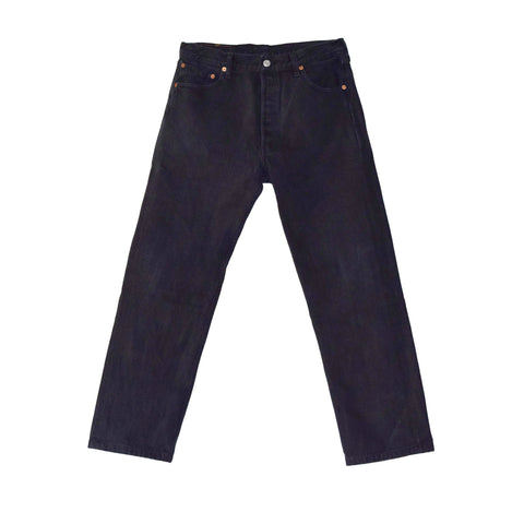 JEANS 501 LEVI'S "ALL BLACK 2" taglia 32