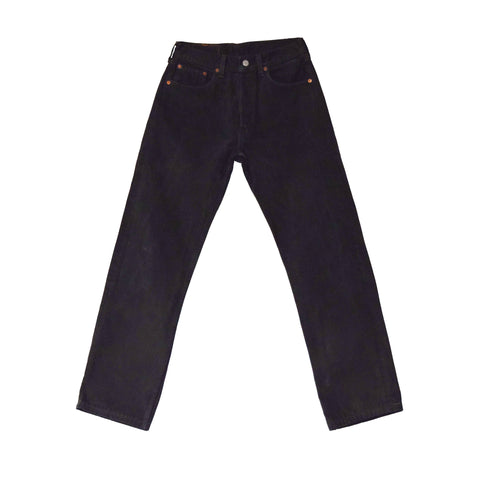 JEANS 501 LEVI'S "ALL BLACK" taglia 31