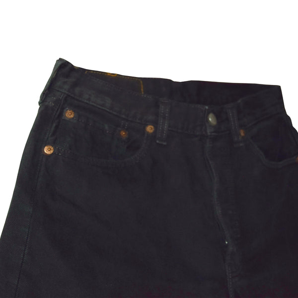 "ALL BLACK" LEVI'S 501 DENIM size 31