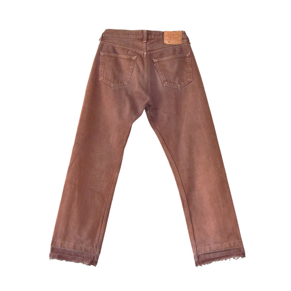 JEANS LEVI'S 501 "BROWNIE 2" taglia 32