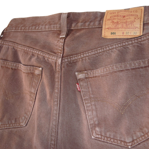 JEANS LEVI'S 501 "BROWNIE 2" taglia 32