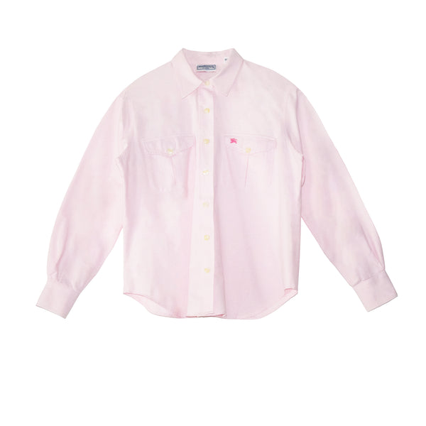 VINTAGE "BURBERRY" BABY PINK SHIRT