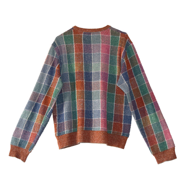 "MISSONI" PLAID VINTAGE SWEATER
