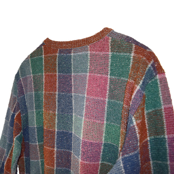 "MISSONI" PLAID VINTAGE SWEATER