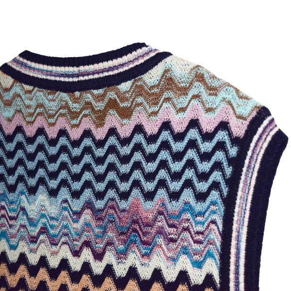 CARDIGAN SENZA MANICHE "BABY MISSONI"