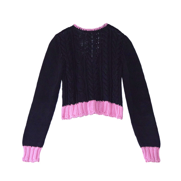"MIU MIU" MAGLIONE IN LANA CORTO