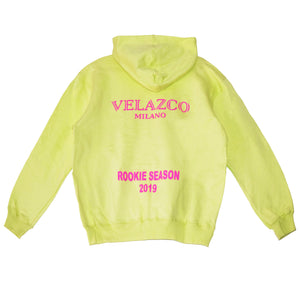 BACK 2 BASIC "LIME" HOODIE