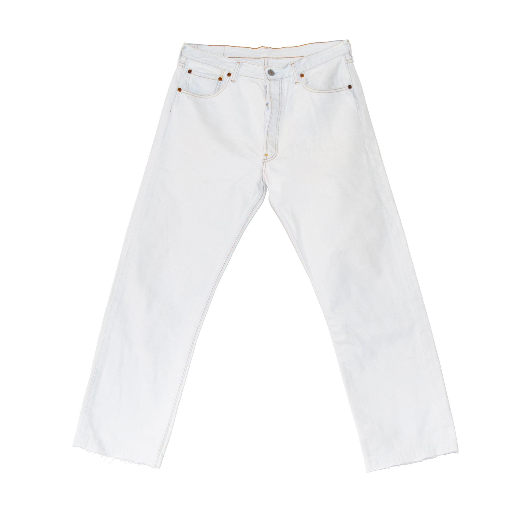 JEANS 501 LEVI'S "WHITE 2" taglia 33