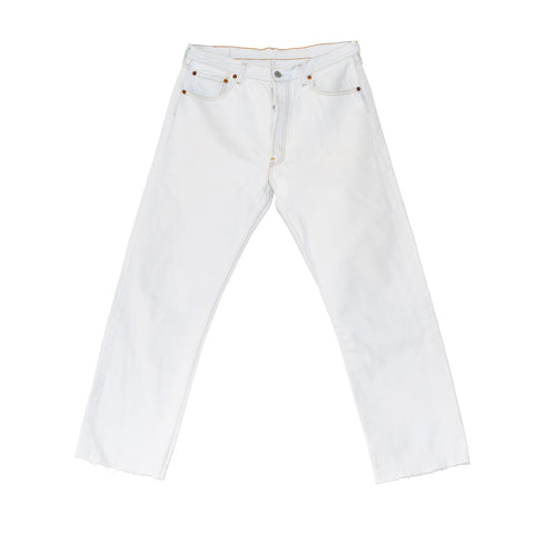 JEANS 501 LEVI'S "WHITE 2" taglia 33
