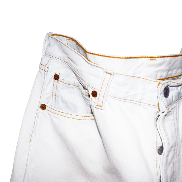 JEANS 501 LEVI'S "WHITE 2" taglia 33